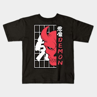 HALLOWEEN DEMON Kids T-Shirt